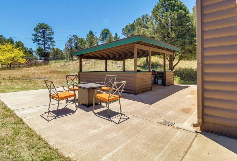 Heber Overgaard Cabin W/ Bbq Patio & Fire Pit!