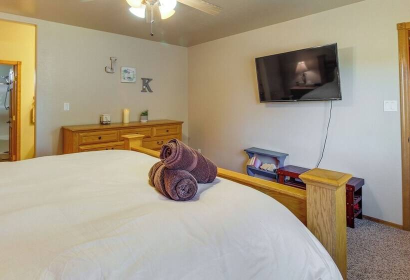 Heber Overgaard Cabin W/ Bbq Patio & Fire Pit!