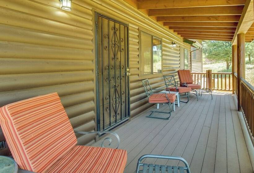 Heber Overgaard Cabin W/ Bbq Patio & Fire Pit!
