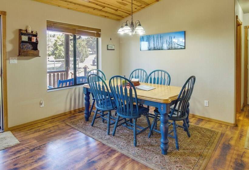 Heber Overgaard Cabin W/ Bbq Patio & Fire Pit!