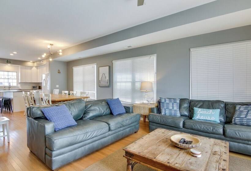 Bay View Retreat W/ 5 Balconies In Bethany Beach!
