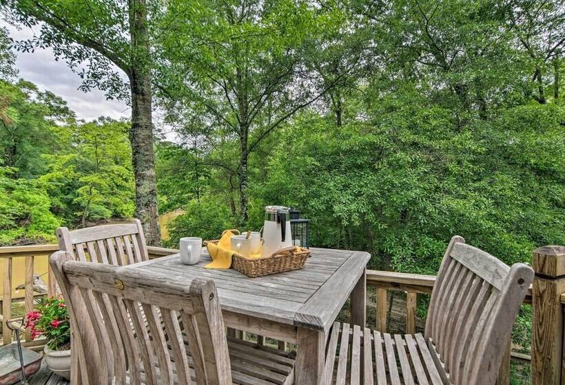 Riverfront Cabin W/ Outdoor Oasis In Seminary!