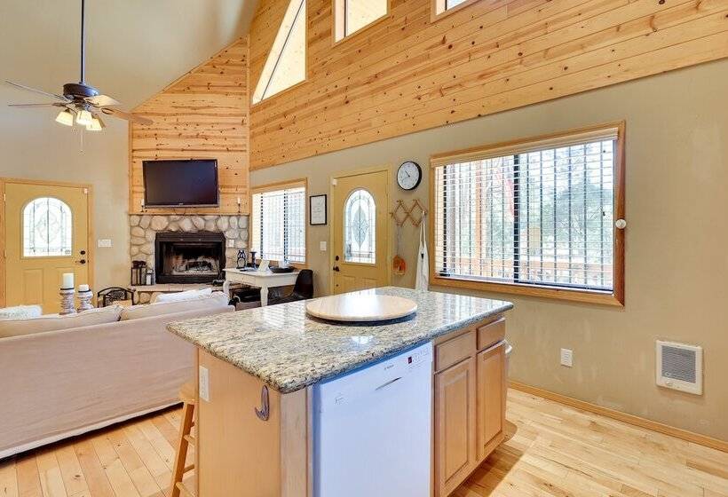 Dog Friendly Nutrioso Cabin W/ Wraparound Porch!