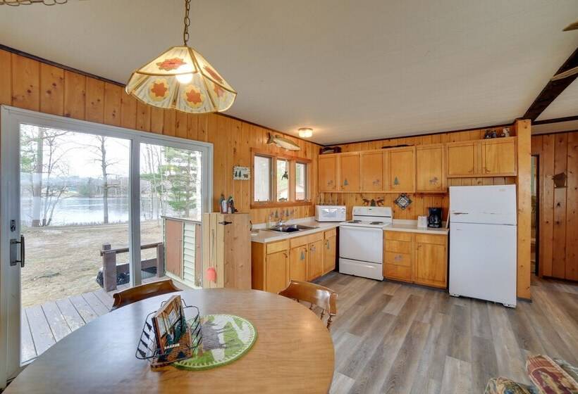 Lakefront Cabin W/ Private Dock & Beach!