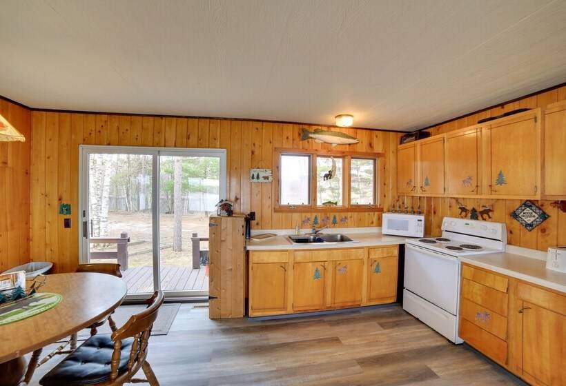 Lakefront Cabin W/ Private Dock & Beach!