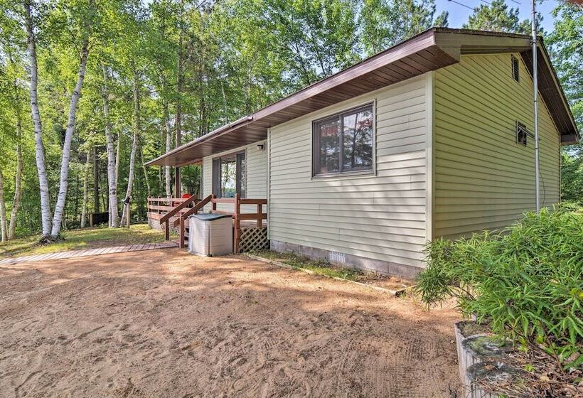 Lakefront Cabin W/ Private Dock & Beach!