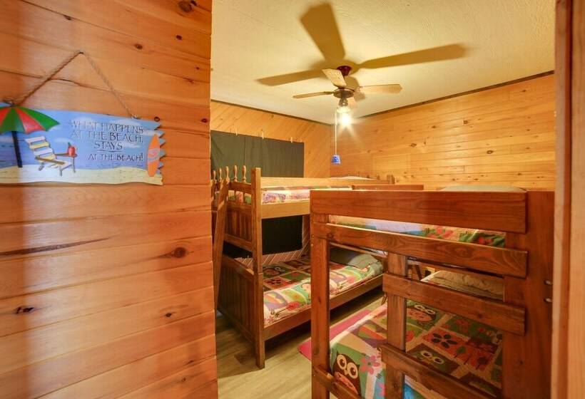 Lakefront Cabin W/ Private Dock & Beach!