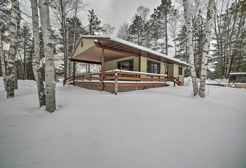 Lakefront Cabin W/ Private Dock & Beach!