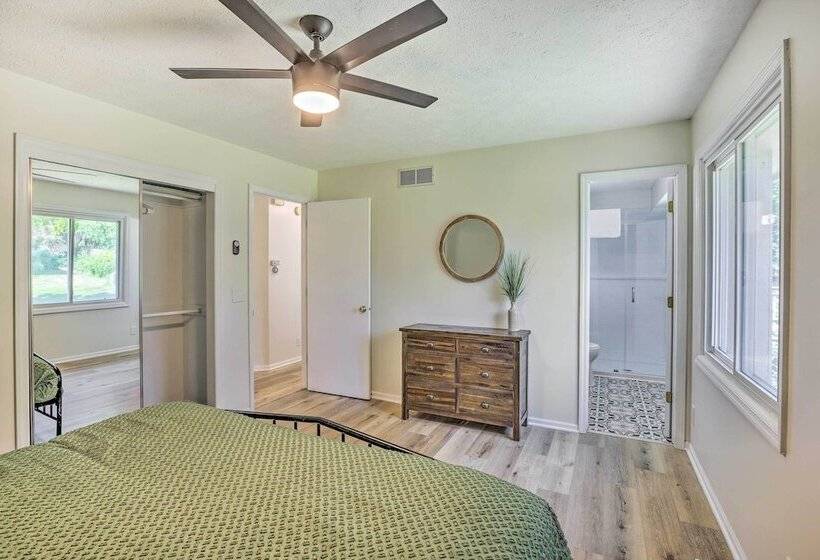 Modern Boho Gem: Yard + 10 Mi To Baxter Arena