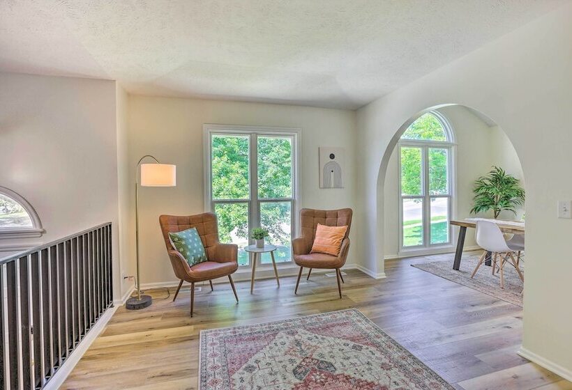 Modern Boho Gem: Yard + 10 Mi To Baxter Arena