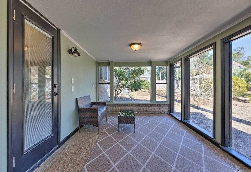 Modern Coastal Bungalow W/ Yard ~ Walk To Beach!