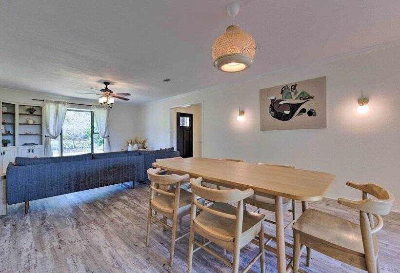 Modern Coastal Bungalow W/ Yard ~ Walk To Beach!