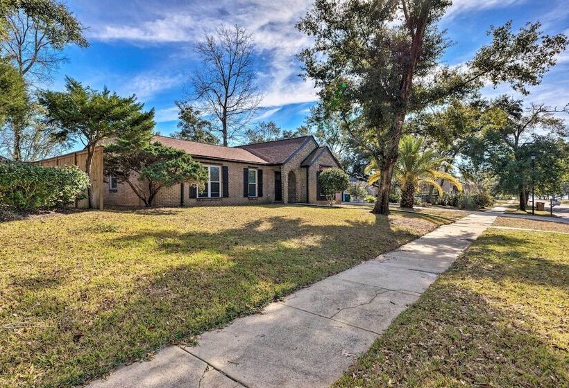 Modern Coastal Bungalow W/ Yard ~ Walk To Beach!