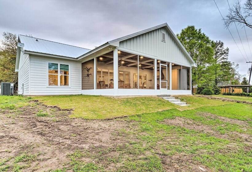 Modern Lake House On Lake Bruin: Pier & Boat Slip!