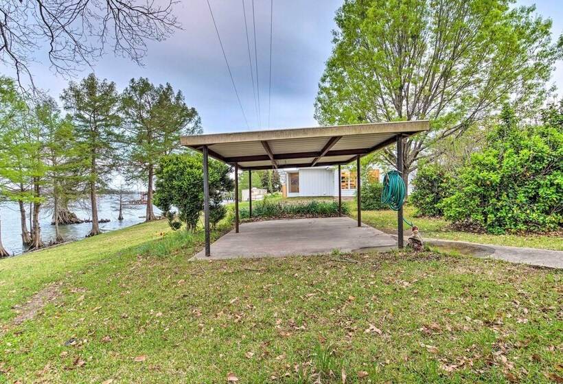 Modern Lake House On Lake Bruin: Pier & Boat Slip!