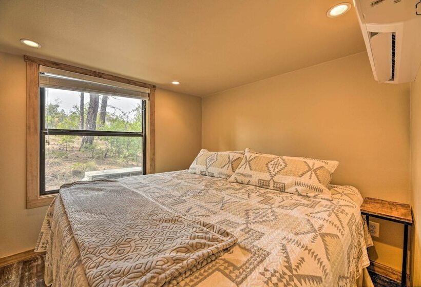 Pagosa Springs Tiny Cabin: Fish, Hike, Ski & Soak!