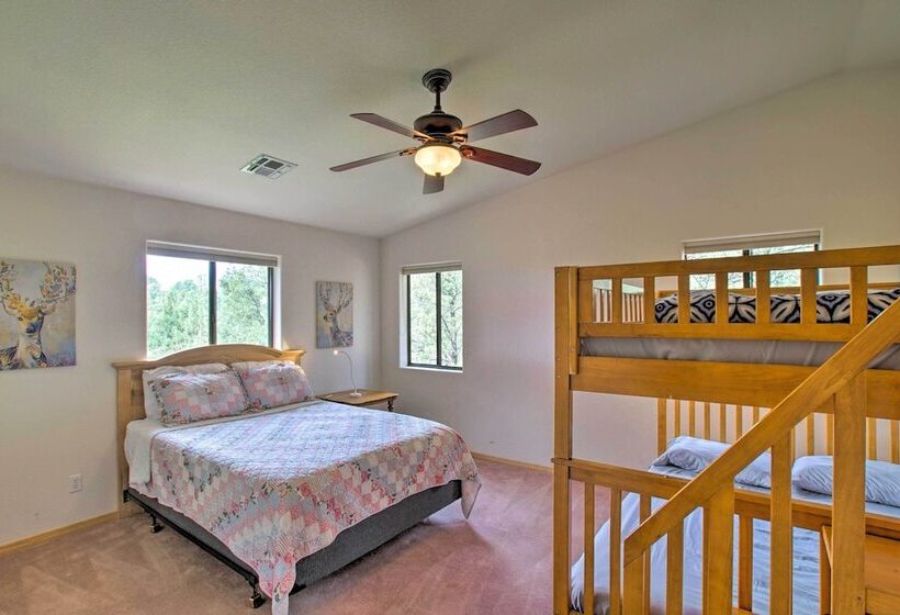 Sauna, Deck & Fire Pit: Rocking Horse Ranch