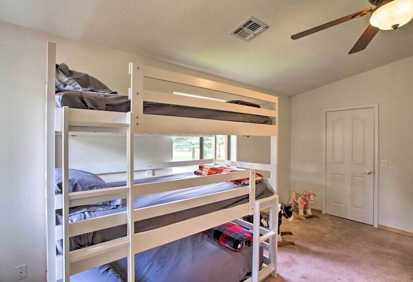 Sauna, Deck & Fire Pit: Rocking Horse Ranch