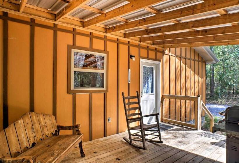 14 Mi To Little River Canyon: Scenic Alabama Cabin