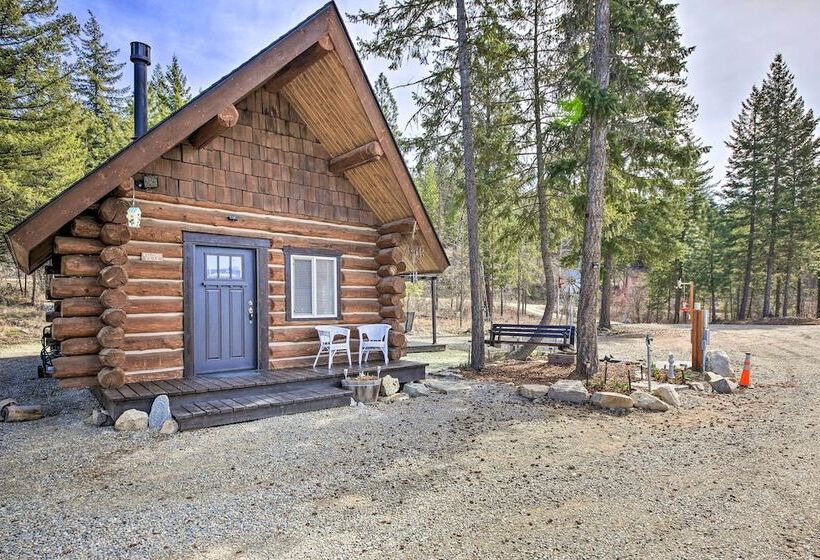 Peaceful Kootenai Cabin   Unplug In The Mtns!
