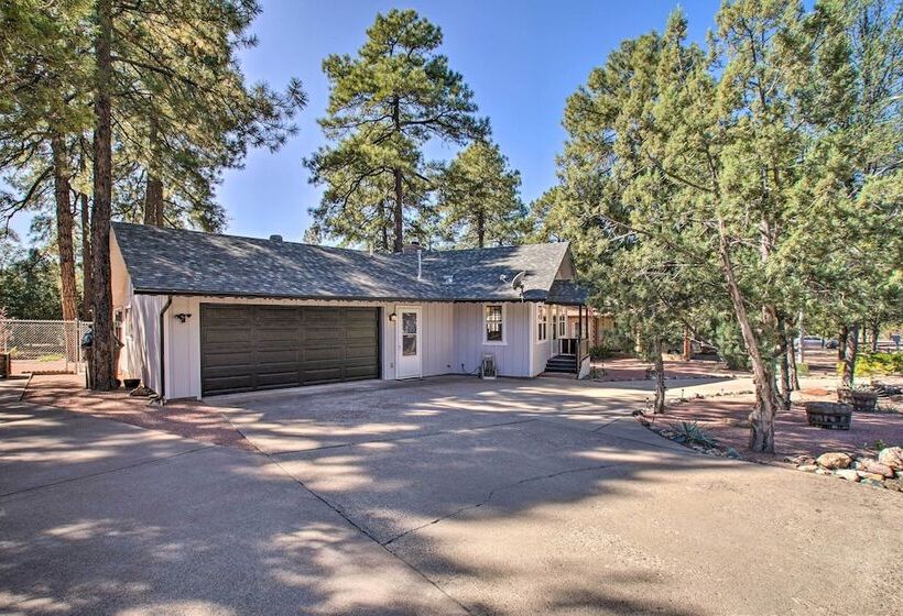 Peaceful Deck + Fire Pit: Payson Home!