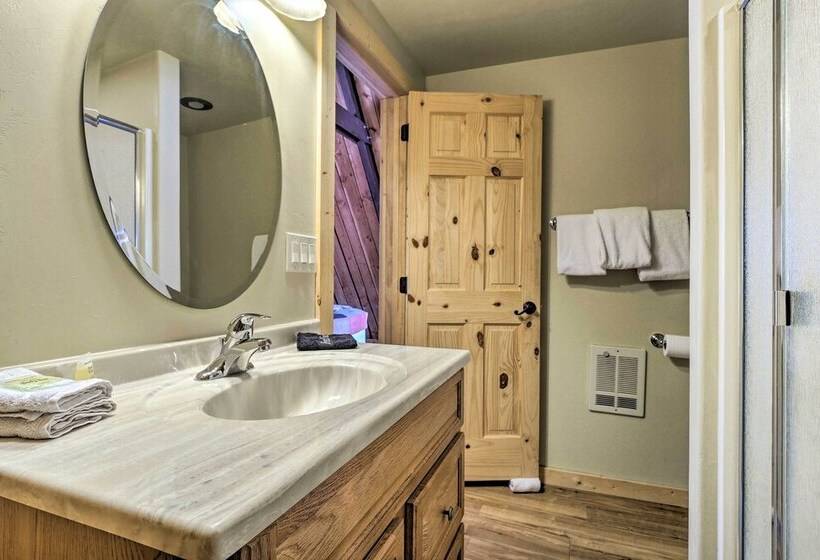 Pet Friendly Duck Creek Village Cabin W/ Fire Pit!