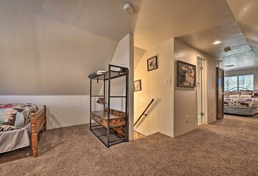 Hot Tub, Game Room: Pet Friendly Pine Cabin!