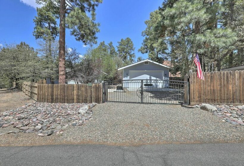 Petfriendly Prescott Home W/ Enclosed Yard, Grill