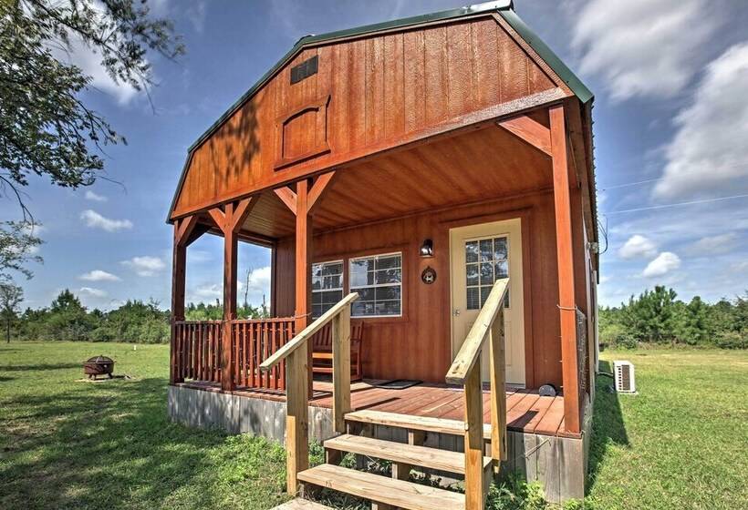 Plantersville Cabin On 50 Acres W/ Pond & Fire Pit