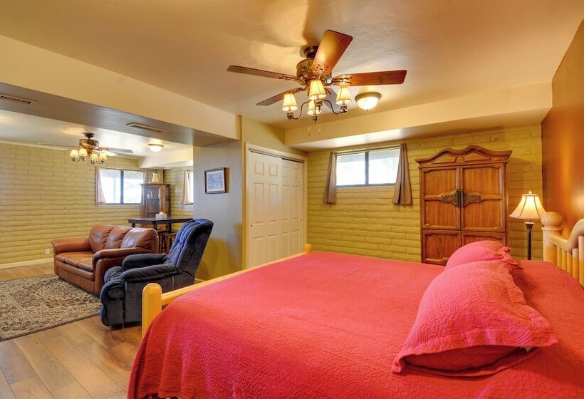 Prescott Hideaway W/ Deck, Sauna & Mountain Views!