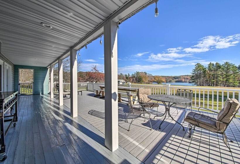 Riverfront Coastal Escape With Deep Water Dock!