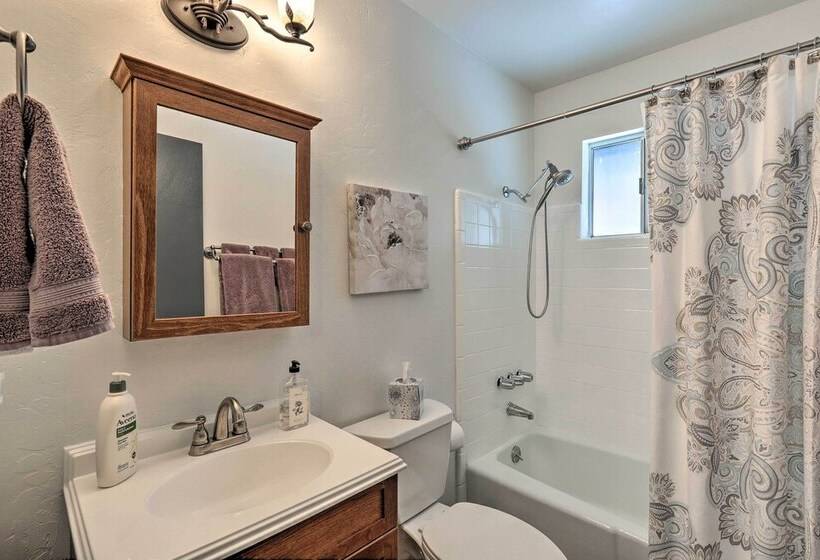 Deck W/ Wooded Views: Rustic Chic Prescott Cabin!