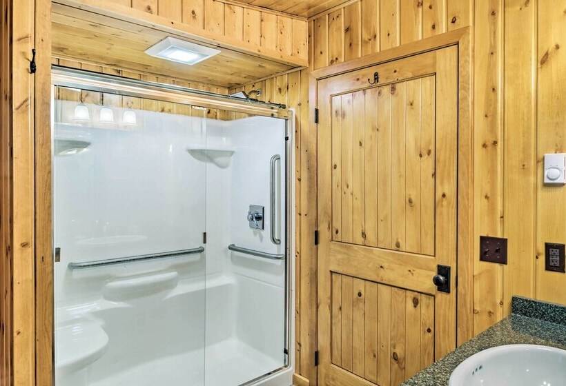 Rustic Cozy Cabin On Island Lake W/ Fire Pit, Dock