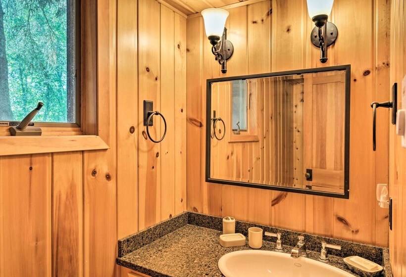 Rustic Cozy Cabin On Island Lake W/ Fire Pit, Dock