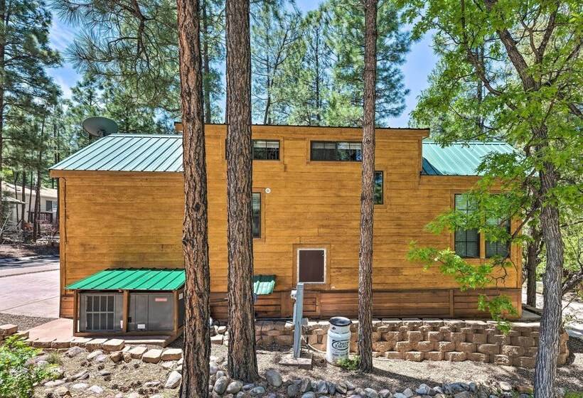 Near Hikes: Cabin W/ Furnished Deck In Show Low