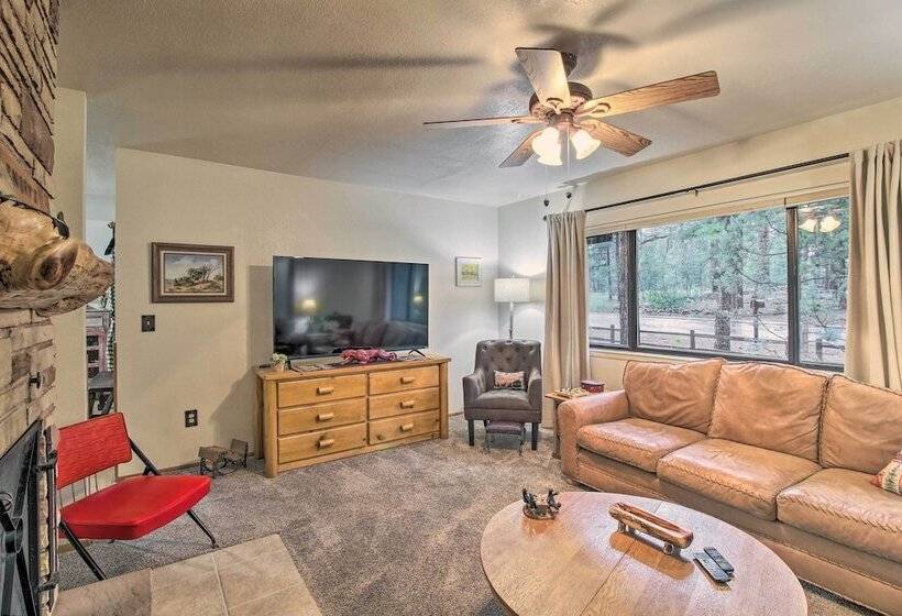 10 Mi To Show Low: Pinetop Lakeside Family Cabin!