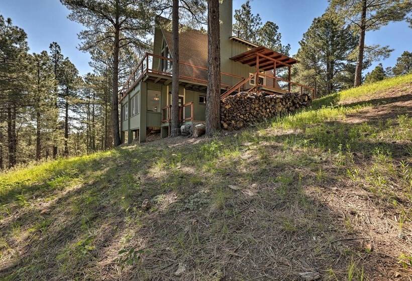 Flagstaff A Frame Cabin W/ Deck & Lovely Views!