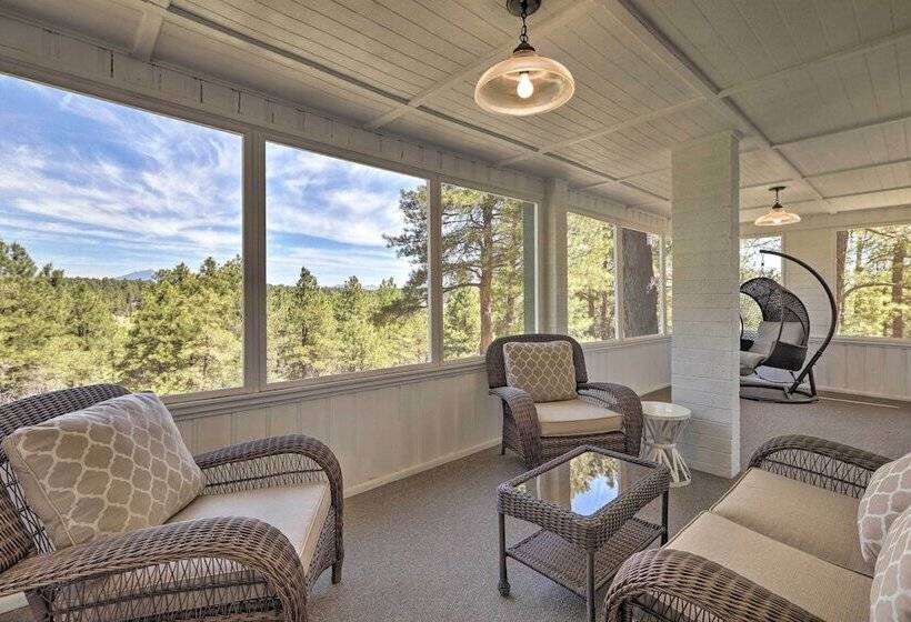Flagstaff A Frame Cabin W/ Deck & Lovely Views!