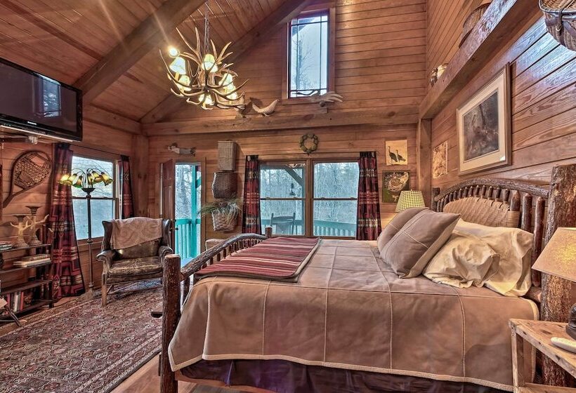 Spacious Waterfront Retreat W/ Dock & Hot Tub