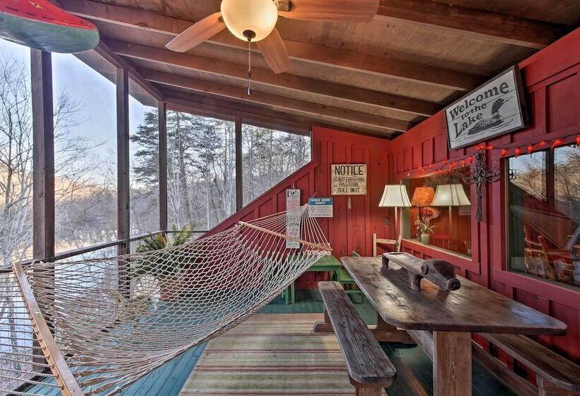 Spacious Waterfront Retreat W/ Dock & Hot Tub