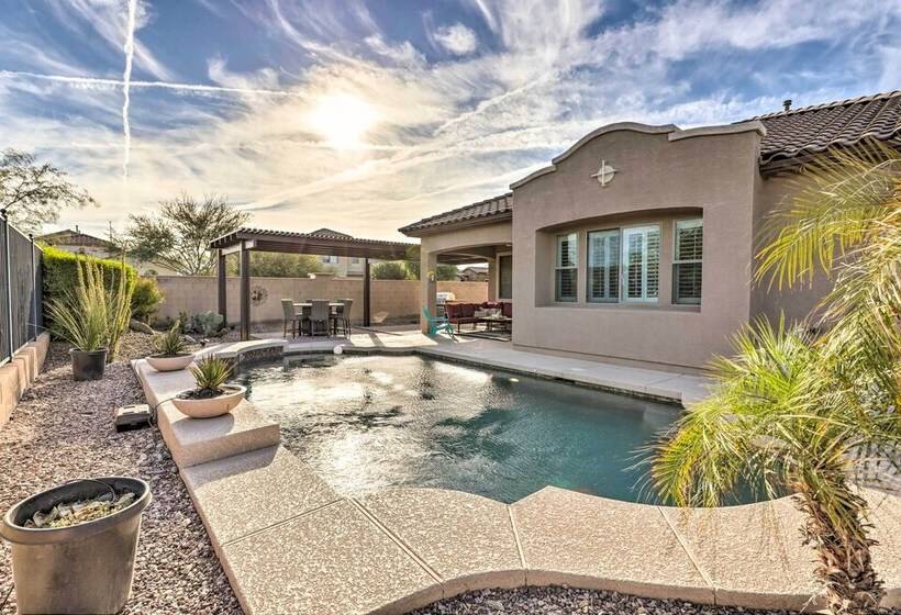 Stylish Goodyear Home W/ Game Room & Pool!
