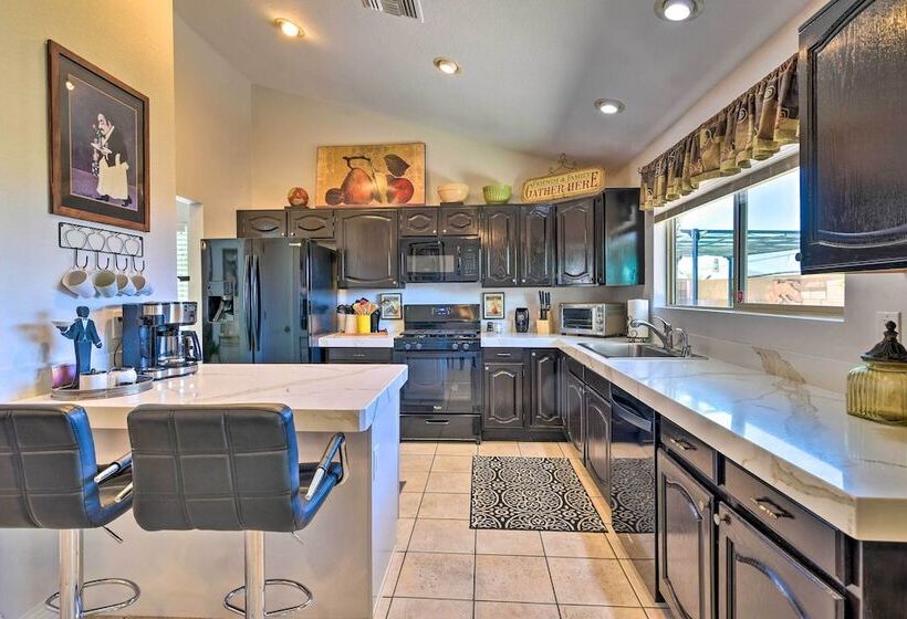 Sun Lit Tucson Digs W/ Private Pool & Patio!