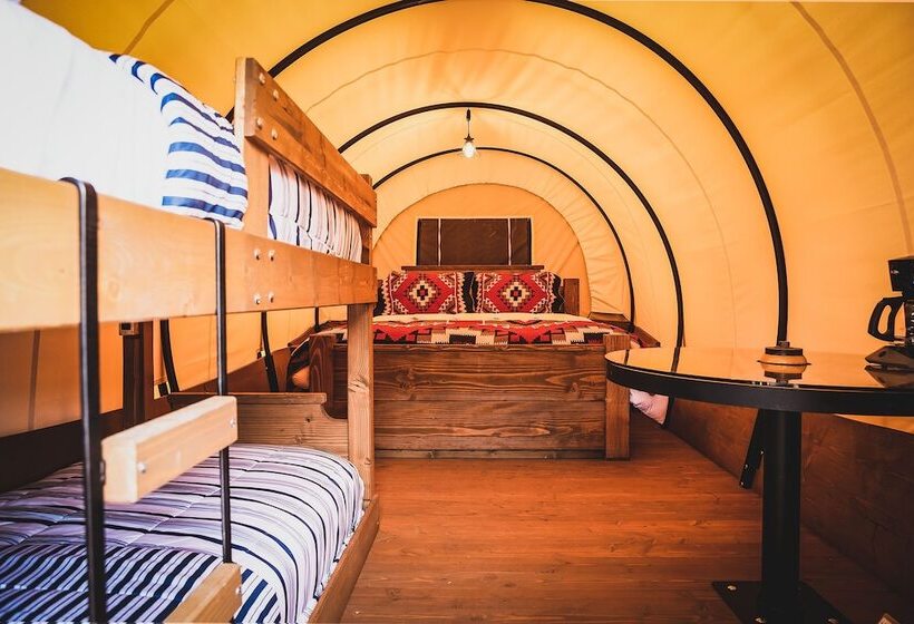 The Big Texan   Cabins And Wagons