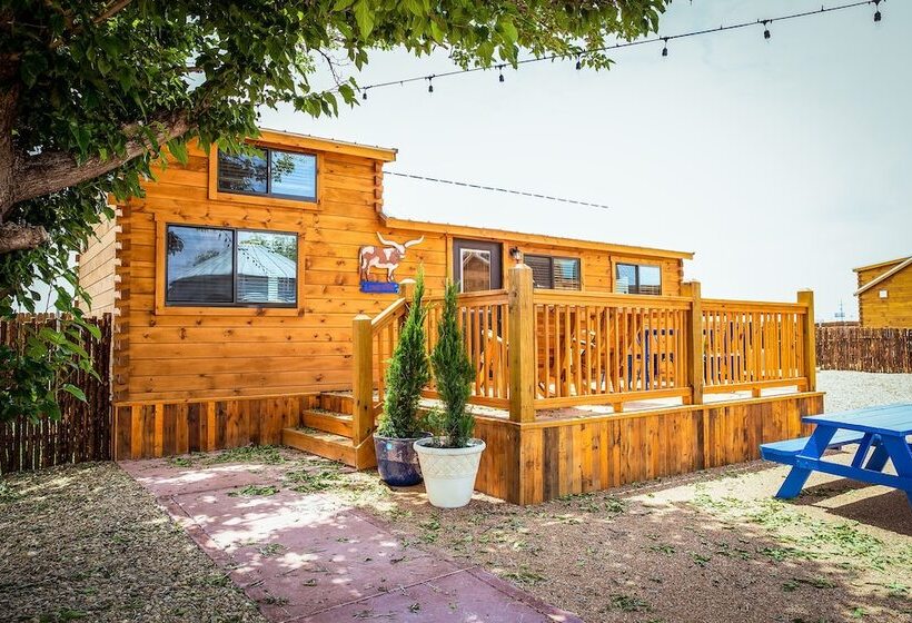 The Big Texan   Cabins And Wagons