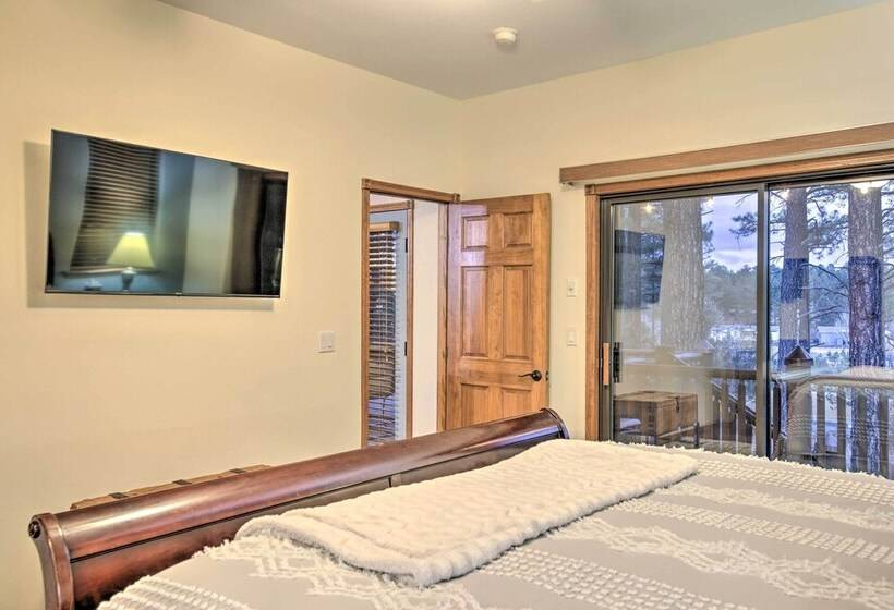 3 Mi To Golf Course: Show Low Escape W/ Fire Pit