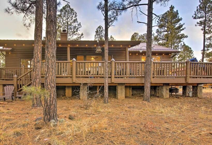 3 Mi To Golf Course: Show Low Escape W/ Fire Pit