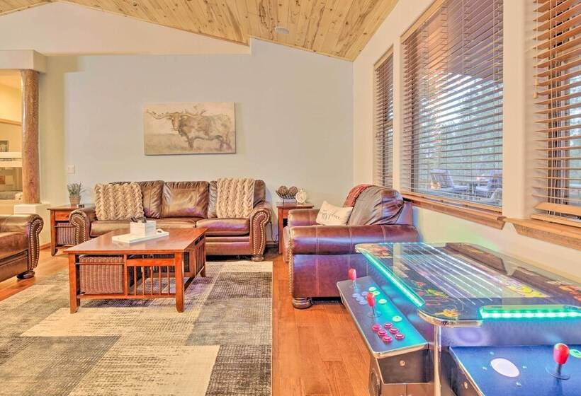 3 Mi To Golf Course: Show Low Escape W/ Fire Pit