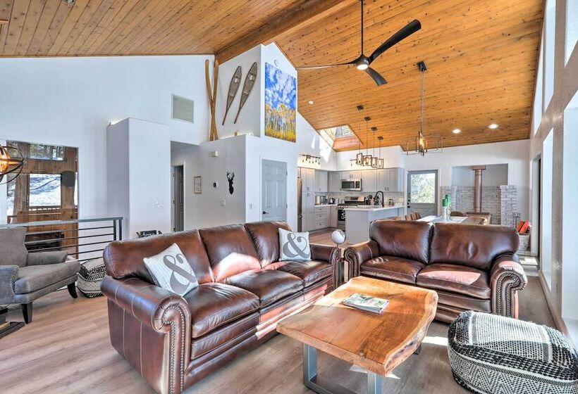 Mtn View Cabin W/ Game Room & Deck In Flagstaff