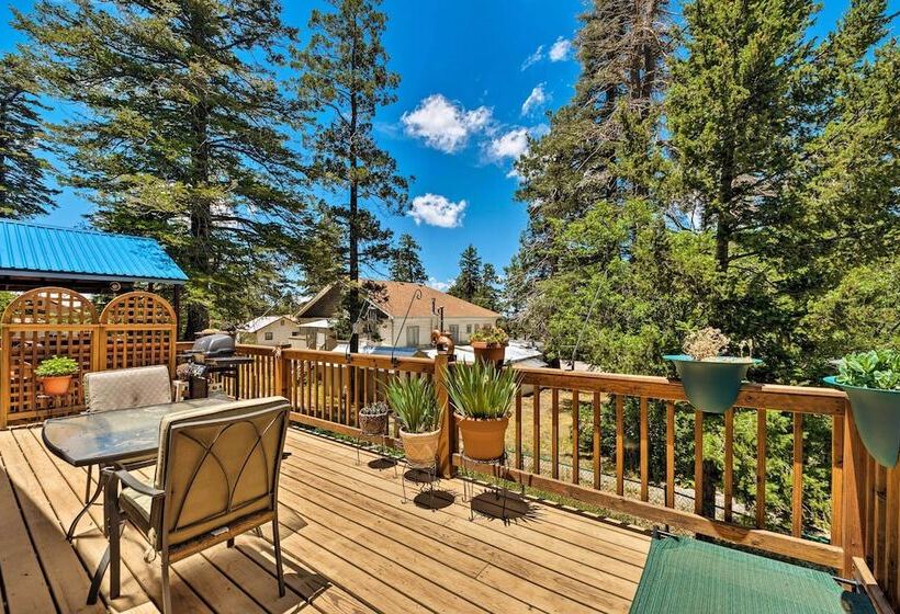 Cabin W/ Deck 3 Mi To Ski Cloudcroft & Hiking