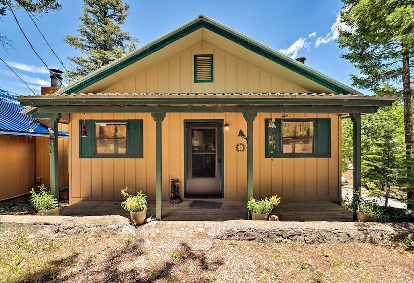 Cabin W/ Deck 3 Mi To Ski Cloudcroft & Hiking